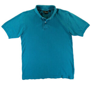 Outer Banks Polo Shirt Medium Men's Short Sleeve Blue Casual Classic
